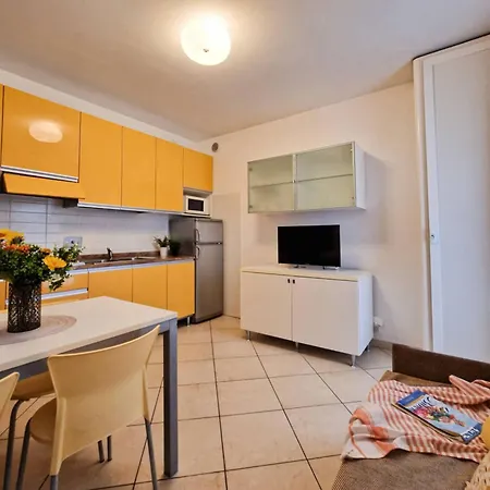 Colourful Flat With A Fenced Garden And Fireplace Apartment Bibione