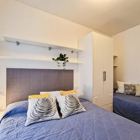 Colourful Flat With A Fenced Garden And Fireplace Apartment Bibione