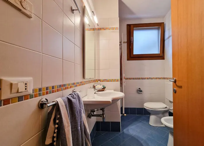 Colourful Flat With A Fenced Garden And Fireplace *